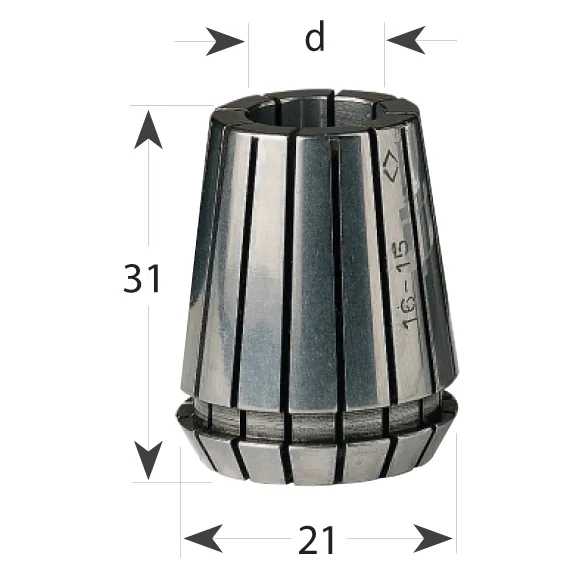 Prezisionszange ER20 (DIN6499) - 12mm -2