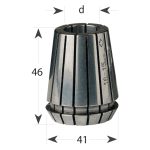 Genaue Spannzange ER40 (DIN6499) - 14mm -2