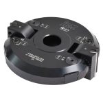 F607 Schwenkmesserkopf +-90° MAN - D160x50 d30 Z2 ALU -1