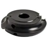 F612 Multi-Viertelstabfräser konkav + konvex R10 MAN - D130x35 d30 Z2 ALU -1