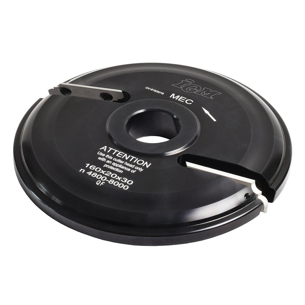 F631 Abplattfräser MEC - Profil A, D160x20 d30mm Z2 unten ALU-1 F631 Abplattfräser MEC - Profil A, D160x20 d30mm Z2 unten ALU -1