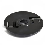 F631 Abplattfräser MEC - Profil A, D160x20 d30mm Z2 unten ALU -2