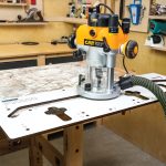 Schablone für Arbeitsplatten-Verbindungen 650 mm -5