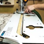 Schablone für Arbeitsplatten-Verbindungen 650 mm -7