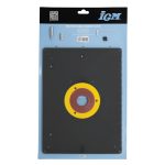 Frästisch-Einlegeplatte 306x229x6 mm, Bohrung D30-66-98 mm -6