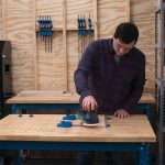 Kreg Hartholz-Arbeitsplatte inkl. Banklochhaken - 610 mm x 1219 mm -5