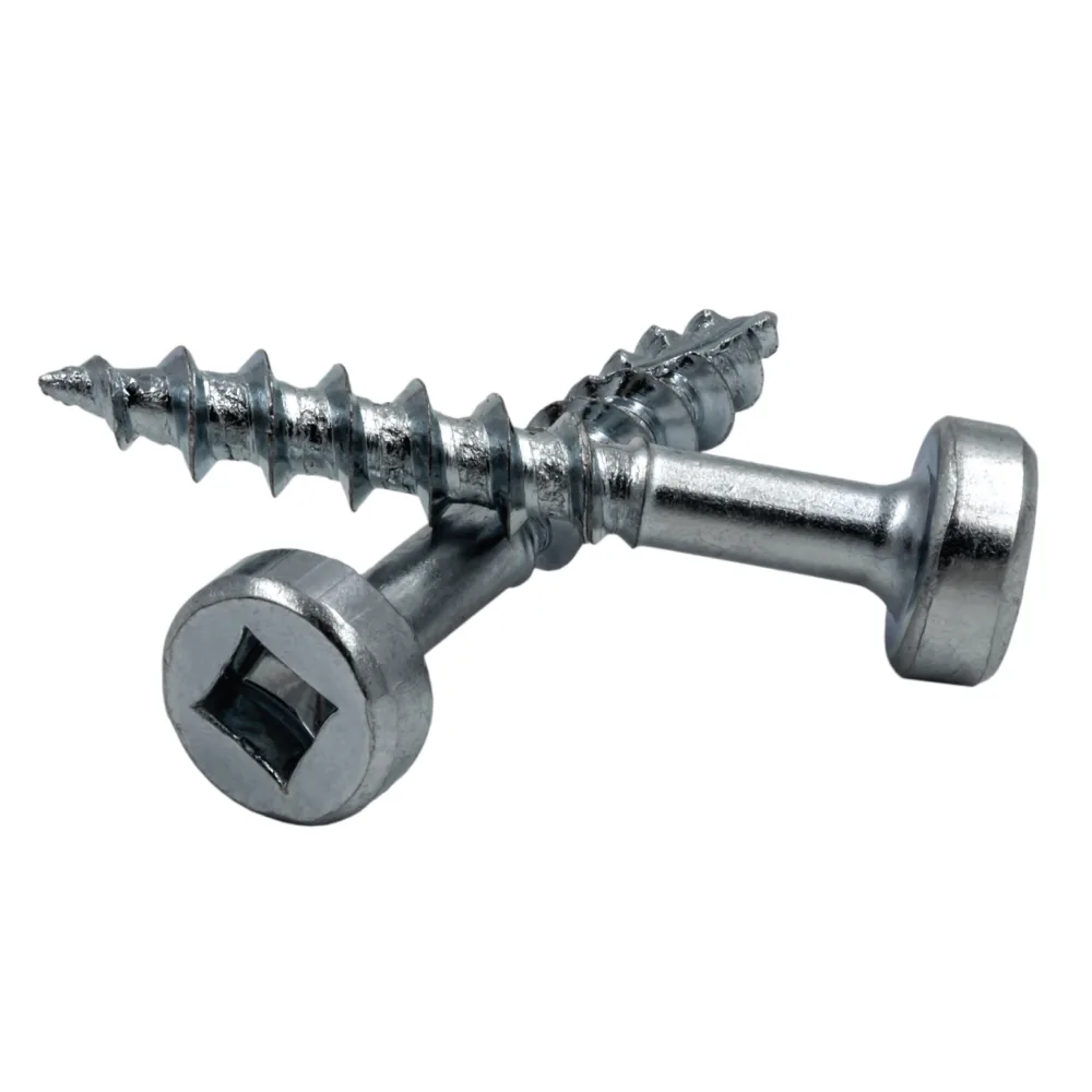 Pocket Hole Schrauben - 4x25mm, Grobgewinde, zylindrischer Kopf, 500 Stk -2