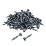 Pocket Hole Schrauben - 4x32mm, Feingewinde, Tellerkopf, 300 Stk -3