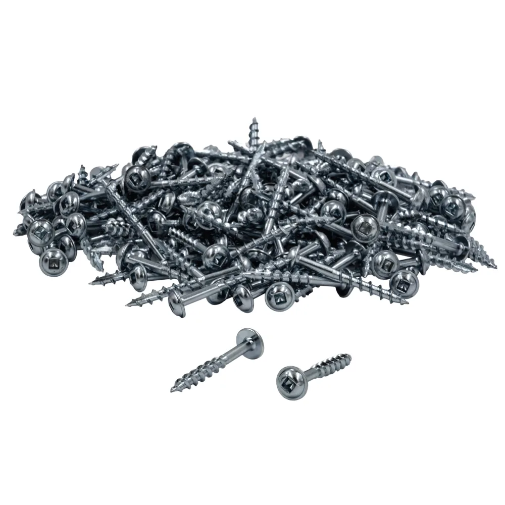 Pocket Hole Schrauben - 4,5x38mm, Grobgewinde, Tellerkopf, 200 Stk -3