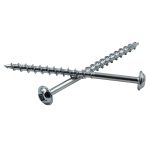 Pocket Hole Schrauben - 4,5x63mm, Grobgewinde, Tellerkopf, 100 Stk -2