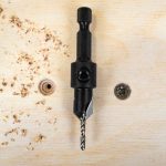 M391 Schnellspannbohrer mit Senker - d4 D9,5 HW -5