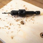 M391 Schnellspannbohrer mit Senker - d4 D9,5 HW -10