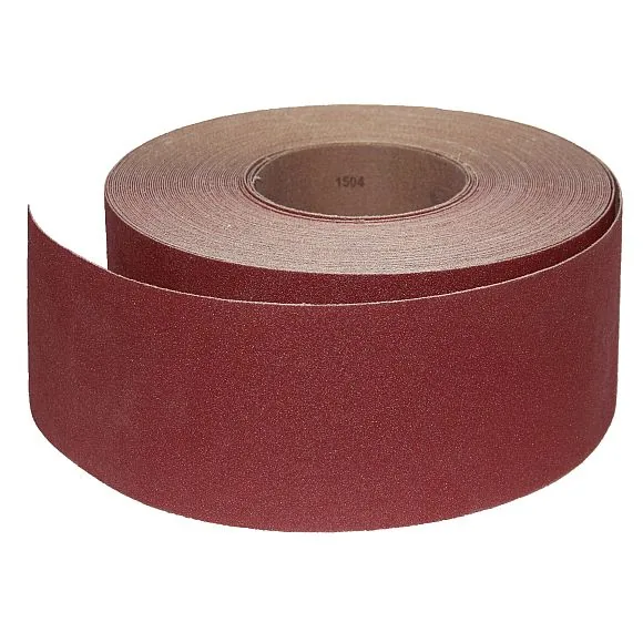 Schleifband, Schleifleinen Rolle 76 mm x 25 m, antistatisch - 150 Körnung -1