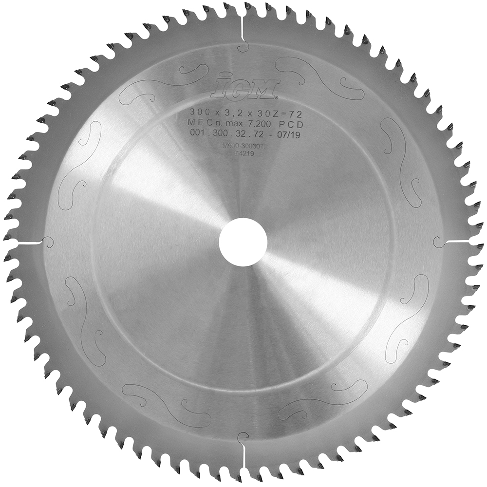 Diamantsägeblatt für Laminat und Spanholz - D300x3,2 d30 Z72 H.4-1 Diamantsägeblatt für Laminat und Spanholz - D300x3,2 d30 Z72 H.4 -1