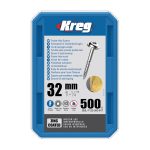 Kreg Verzinkt Maxi-Loc Pocket-Hole Schrauben - 32 mm, feingewinde, 500 Stück -1