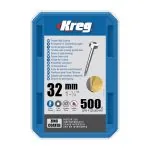 Kreg Verzinkt Flachkopf Pocket-Hole Schrauben - 32 mm, feingewinde, 500 Stück -1