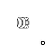 Schraube M6x5 imbus 913 black (set 5pcs) Typ:3 -1