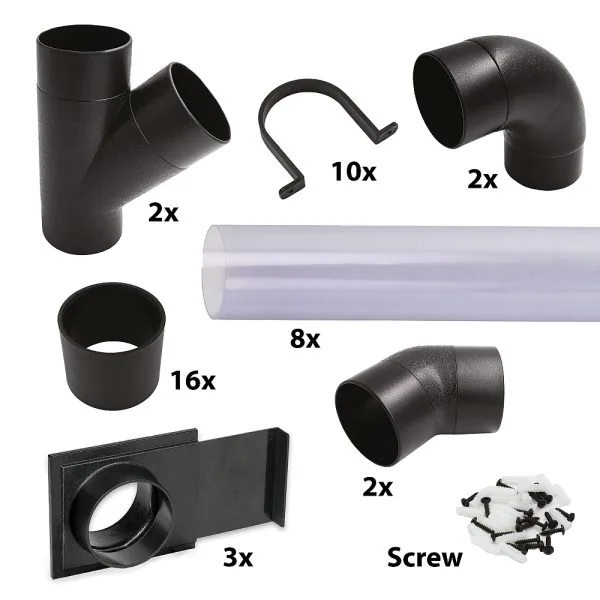 PRO Zubehör zum Absaugen Satz 100mm -1