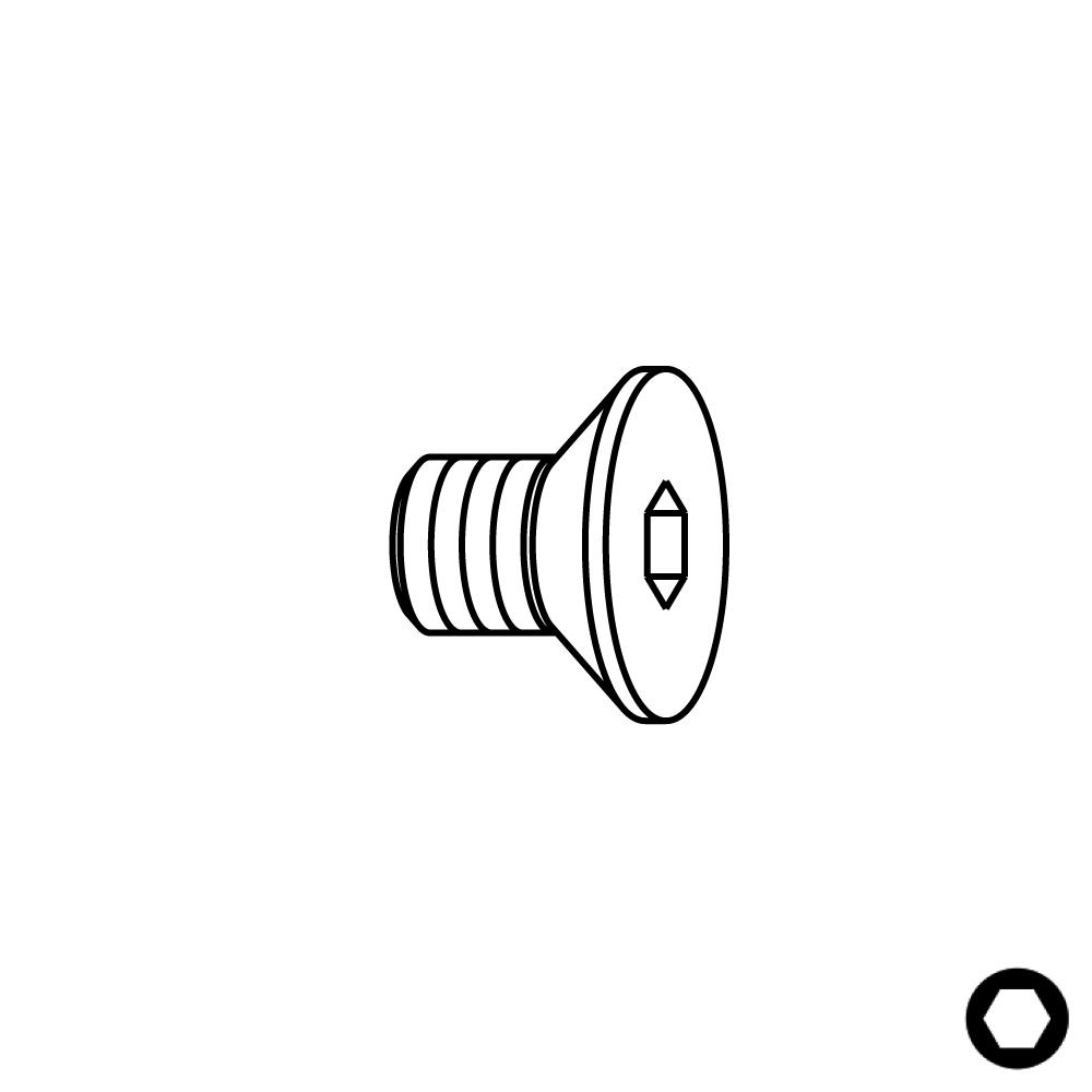 Schraube TSPEI - M4x6x6 D8 CMT-1 Schraube TSPEI - M4x6x6 D8 CMT -1