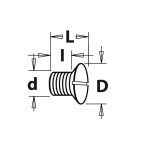 Schraube TSPIC - M5x8 -2