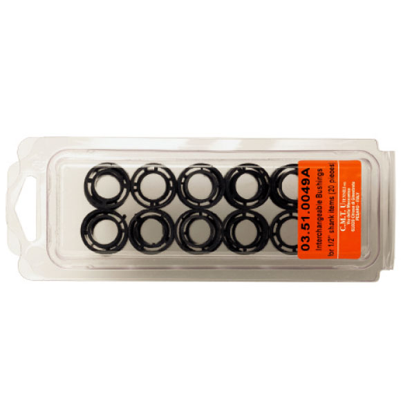 CMT PVC-Büchsen - für S=10mm, 20 St.-1 CMT PVC-Büchsen - für S=10mm, 20 St. -1