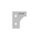 Profilmesser A4 HWM für Fräserkörper C615 -1