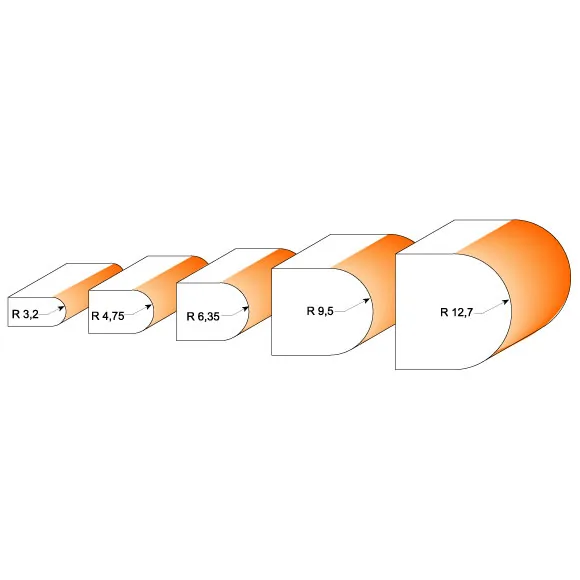 CMT C954 Halbstabfräser - R9,5 D34,9x35 B19,71 S=12 HW -3