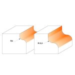 CMT C959 Profilfräser - R4 D28,7x13 S=8 HW -3