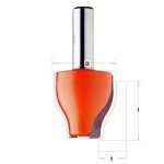 CMT C990 Vertikale Abplattfräser - D38x38 t15-18 Profil A S=12 -2