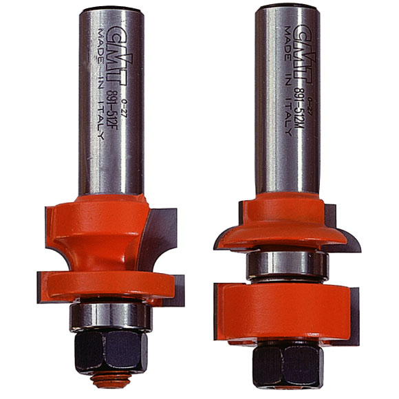 Fräsersets für Profile und Konterprofile Set - D28,7 t16-22 S=8 -1