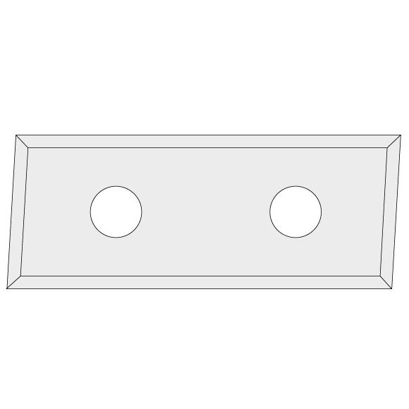N017 Hartmetall-Wendeplatte Z4 schräg 3° - 28,3x12x1,5 L UNI-1 N017 Hartmetall-Wendeplatte Z4 schräg 3° - 28,3x12x1,5 L UNI -1