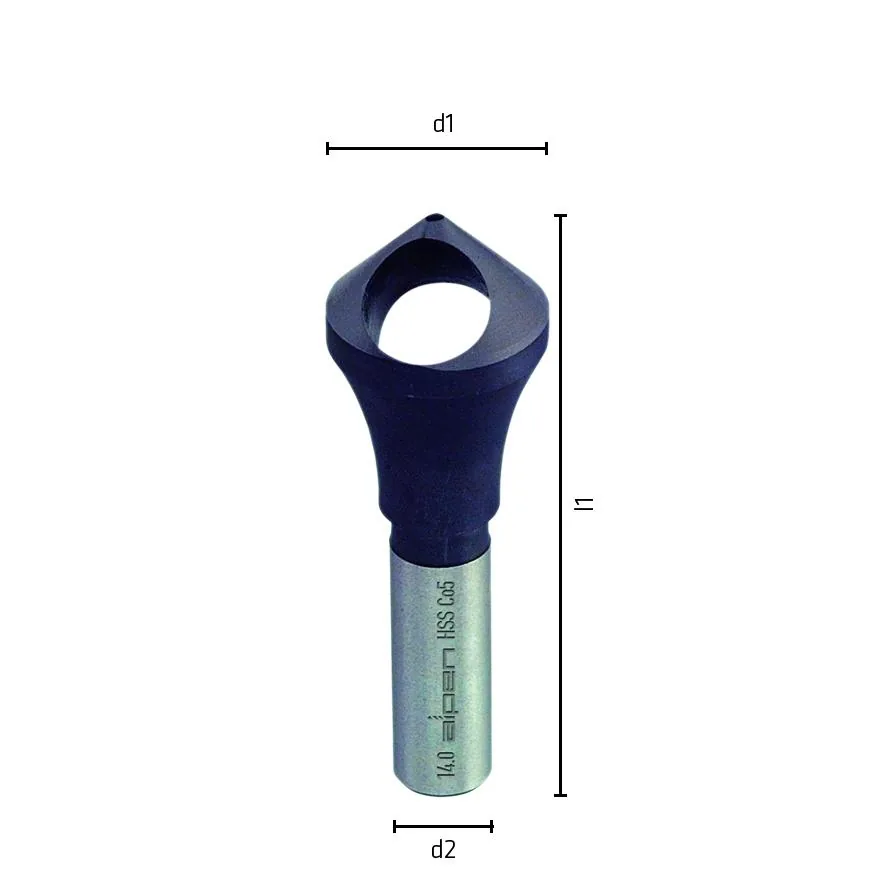 Ø21 Entgradsenker HSS Cobalt-2