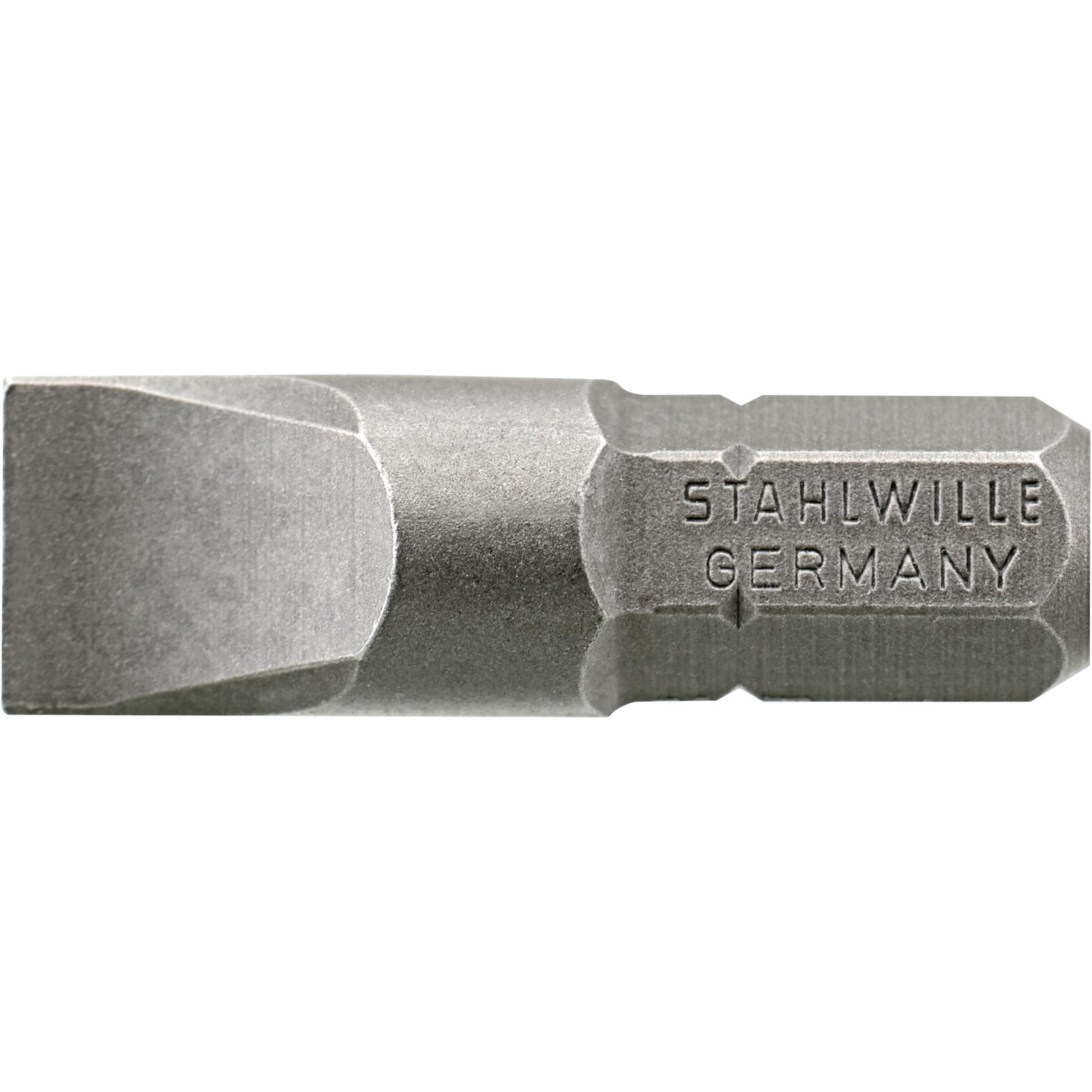 STAHLWILLE Bit-Schraubendrehereinsatz 1,2 x 6,5mm 6kant C 6,3 L.25mm-1 main HighRes image