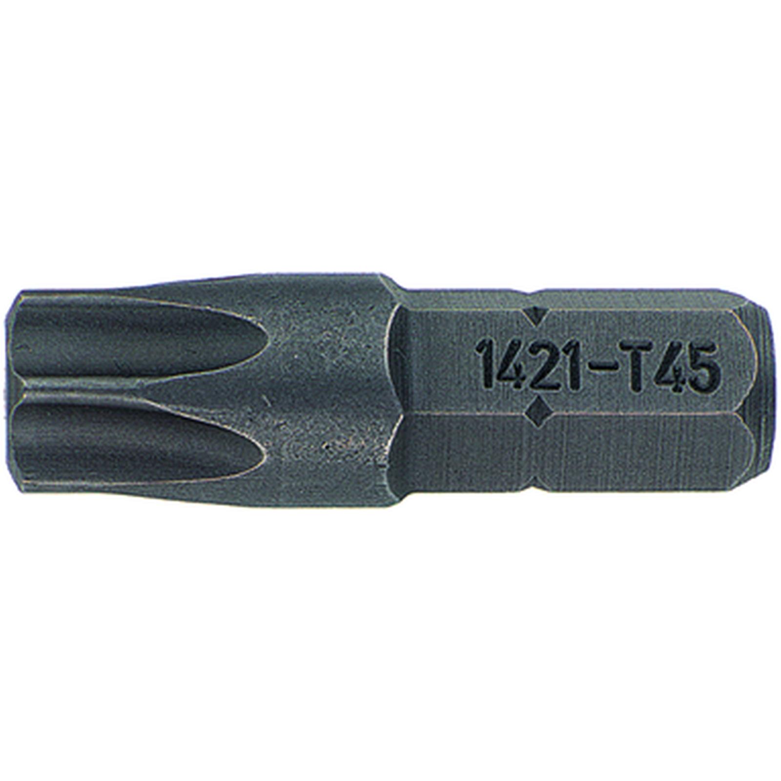STAHLWILLE Bit-Schraubendrehereinsatz T45 6kant C 6,3 L.25mm-1 main HighRes image