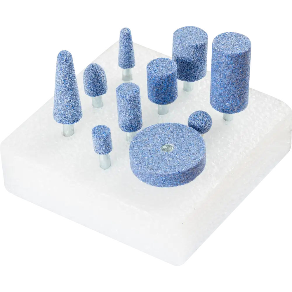 Pferd Tools PFERD TOOLS TOUGH Schleifstift-Set 10-tlg. Schaft-Ø 6 mm CO46 für schwer zerspanbare Werkstoffe-1 Product picture Primär-Darstellung