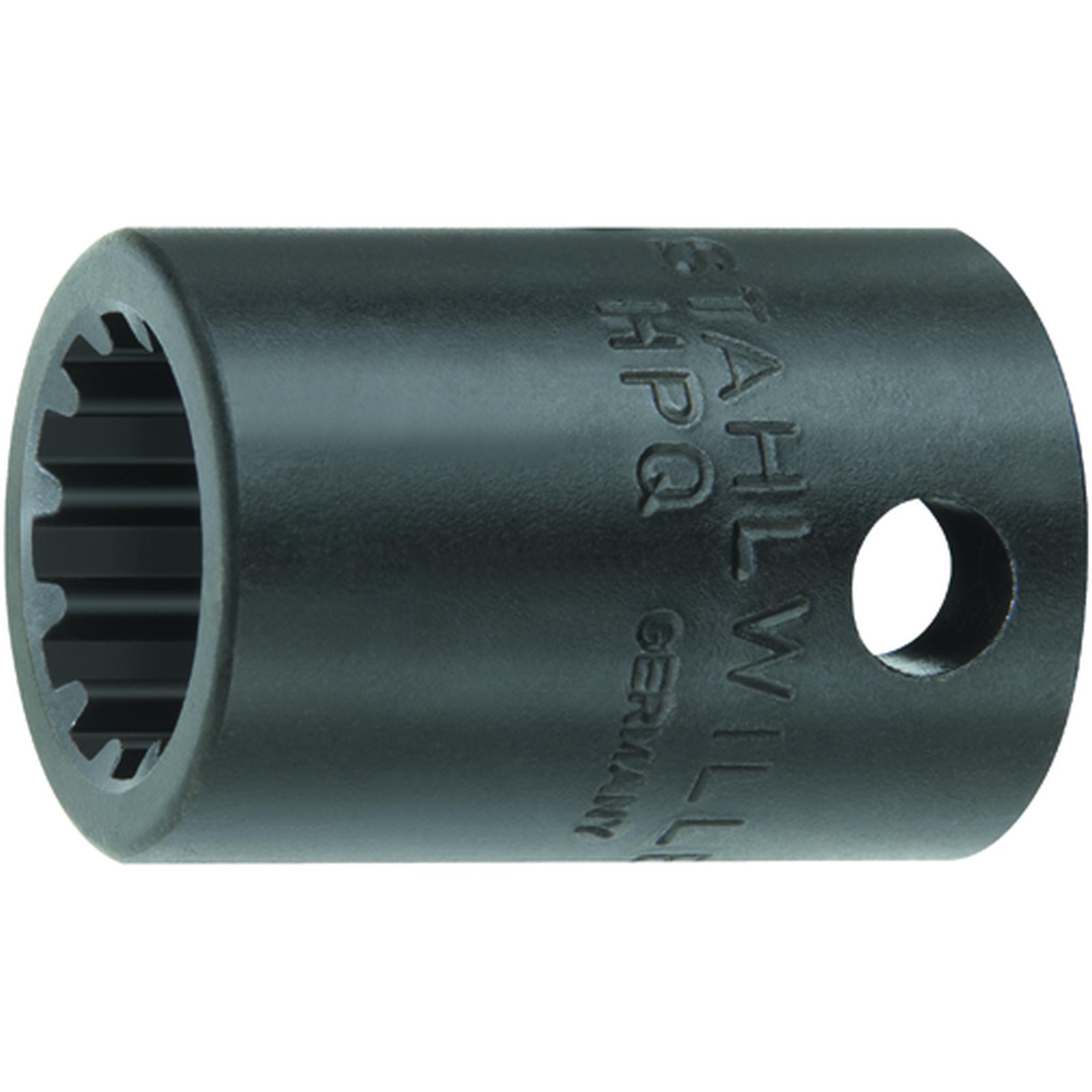 STAHLWILLE 3/8 " Steckschlüsseleinsatz SW 7/16" L.28mm-1 main HighRes image