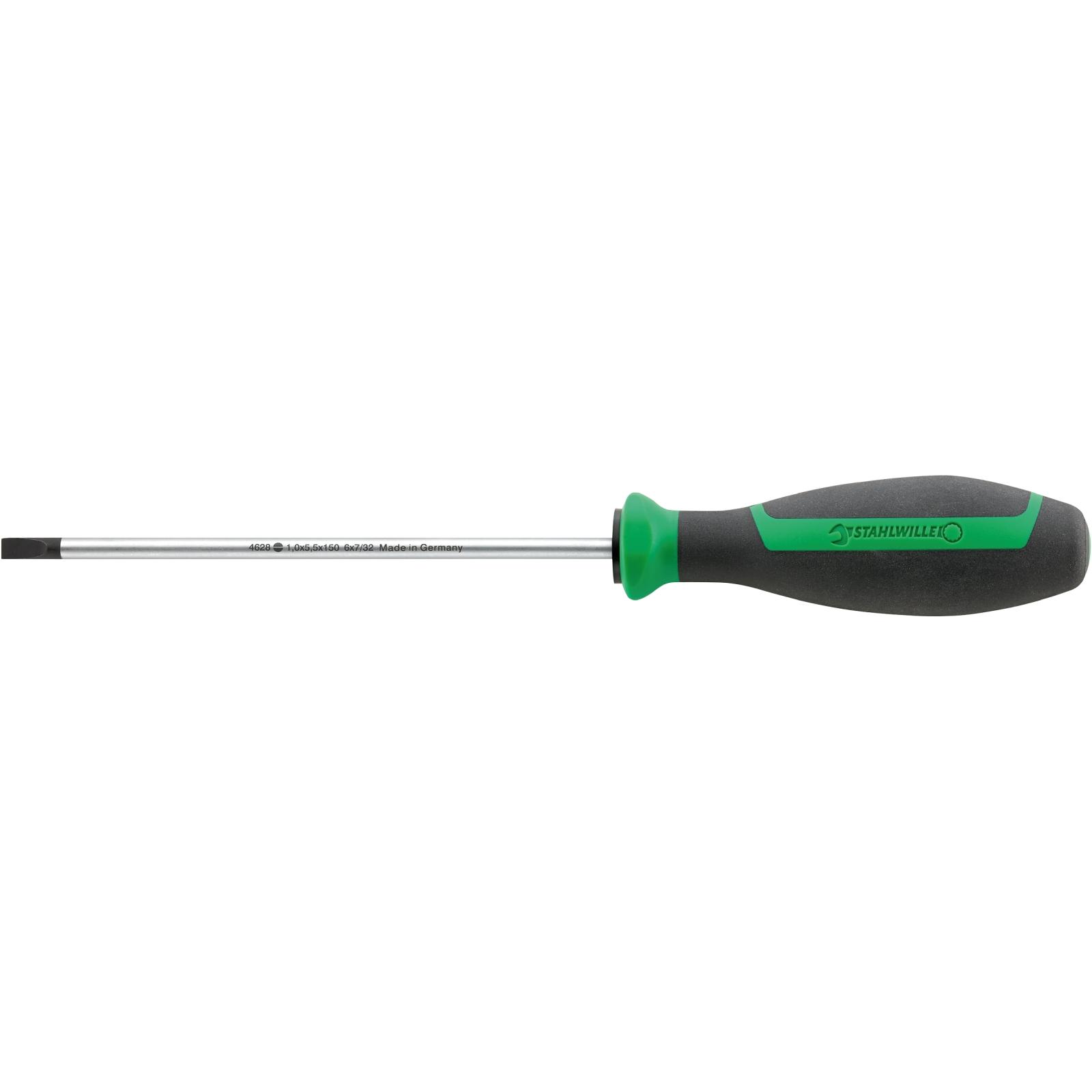 STAHLWILLE Elektriker-Schlitzschraubendreher DRALL+ 0,6mm x 3.5mm L.75mm-1 main HighRes image