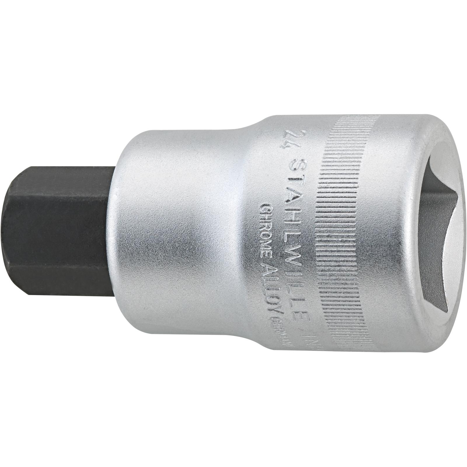 STAHLWILLE INHEX-Schraubendrehereinsatz 1 " 14mm L.85mm-1 main HighRes image