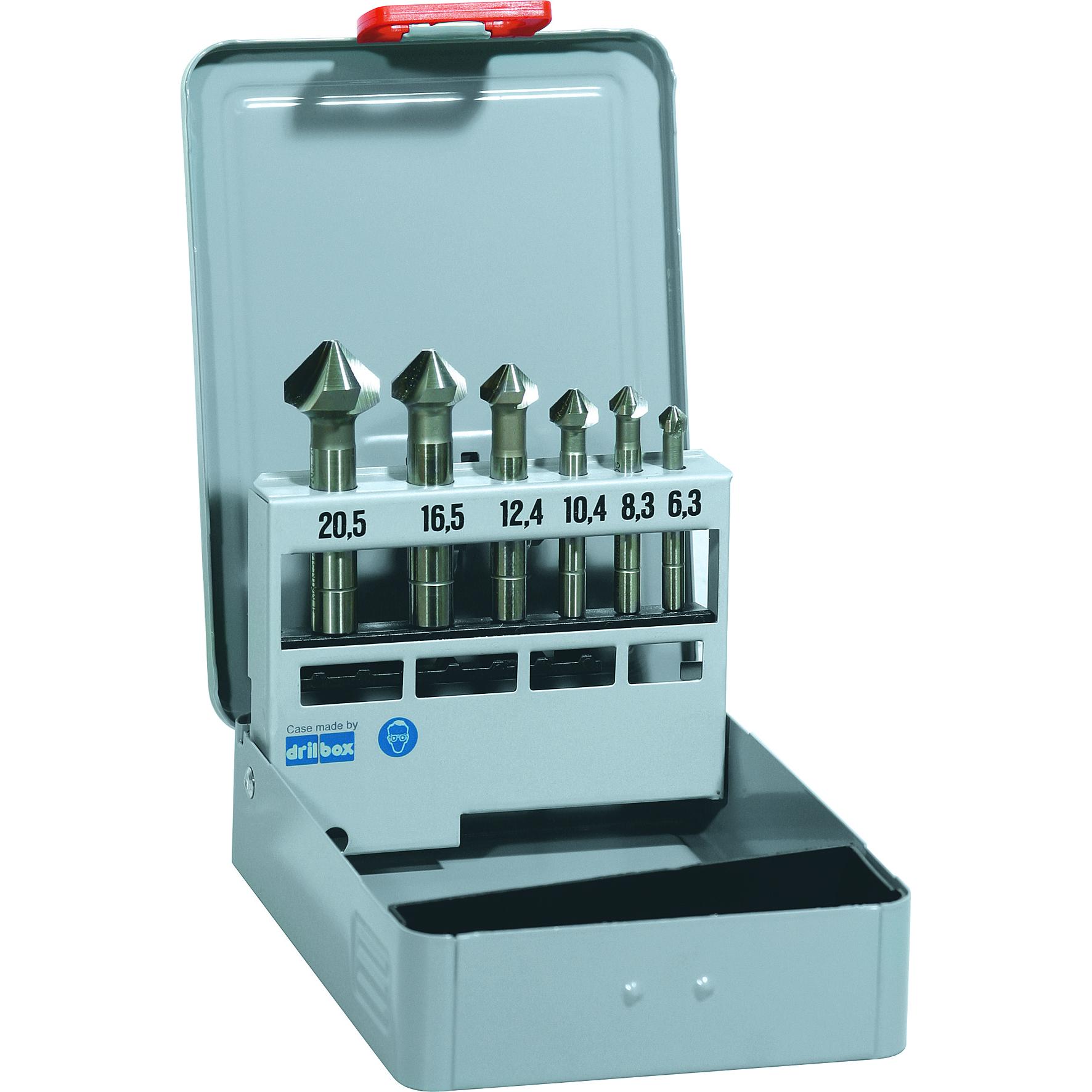 HSS_Cobalt_Kegelsenker__DIN_335_C__90___HSS_Cobalt_Kegelsenker-Satz-9.jpg Alpen Maykestag HSS Cobalt Kegelsenker, DIN 335 C, 90° HSS Cobalt Kegelsenker-Satz – Bild 1