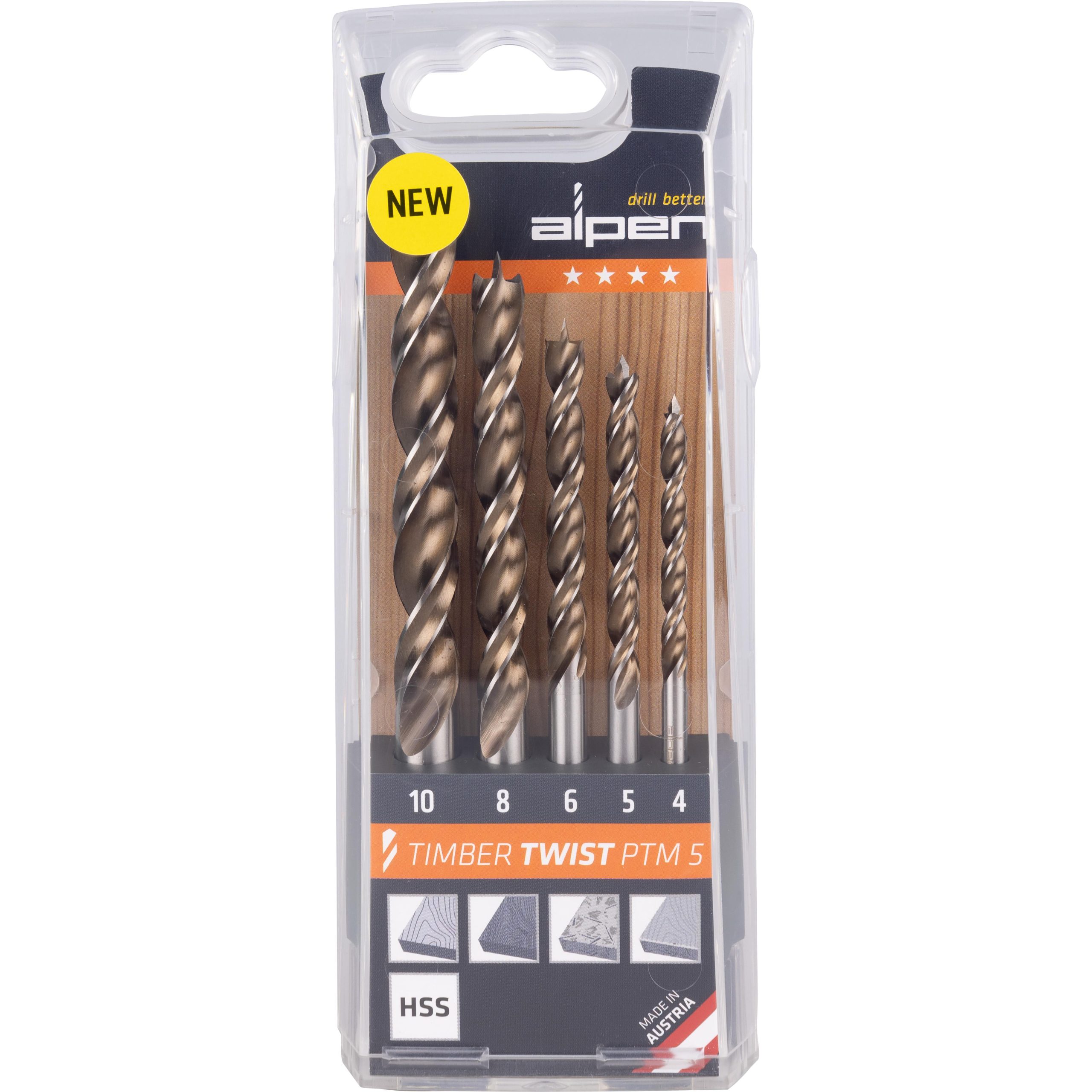 Holzspiralbohrer_TIMBER_TWIST-9.jpg Alpen Drill Holzspiralbohrer TIMBER TWIST – Bild 1