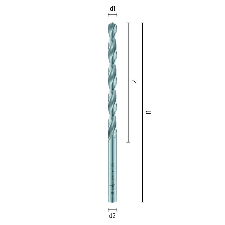 L184 Ø10 Spiralbohrer DIN 340 HSS Super-2
