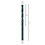 L330 Ø5,5 Spiralbohrer HSS DIN 1869 R3-2