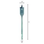 L300 Flachfräsbohrer Flachfräsbohrer-2