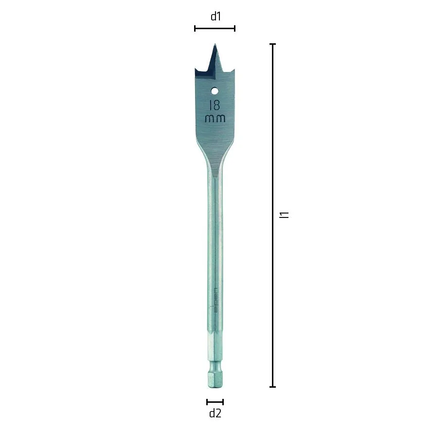 L152 Ø17 Flachfräsbohrer Flachfräsbohrer-2