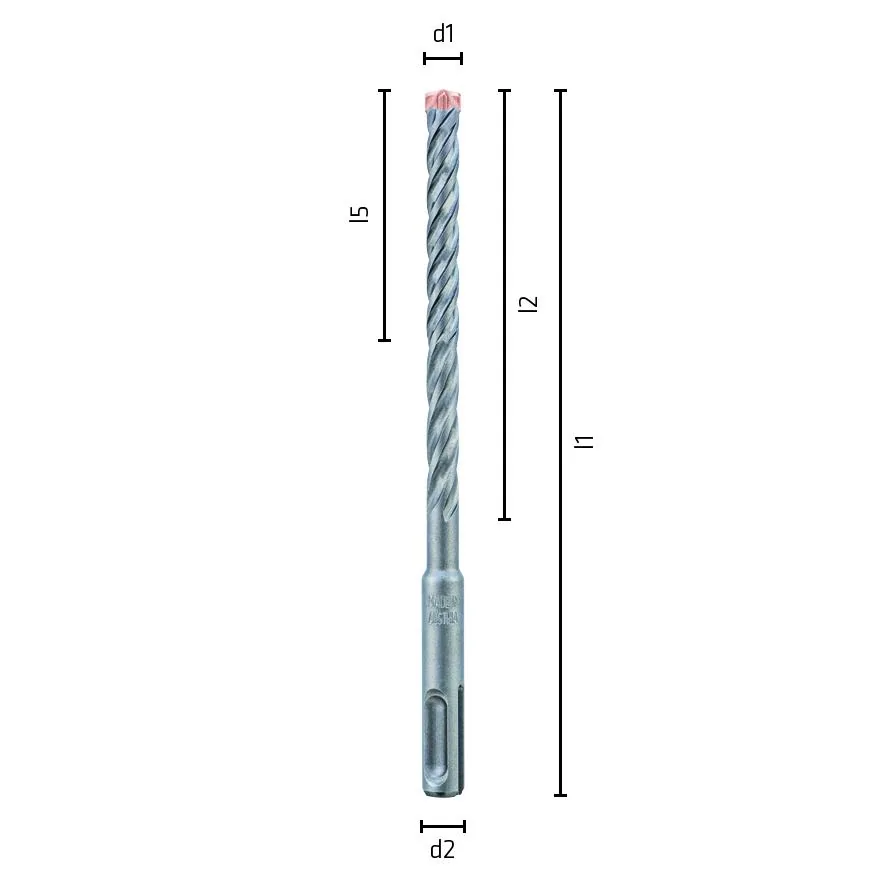 L1000 Ø14 Hammerbohrer FORCE X-2