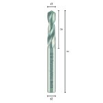 L55 Ø4 VHM-Spiralbohrer VHM Bohrer-2