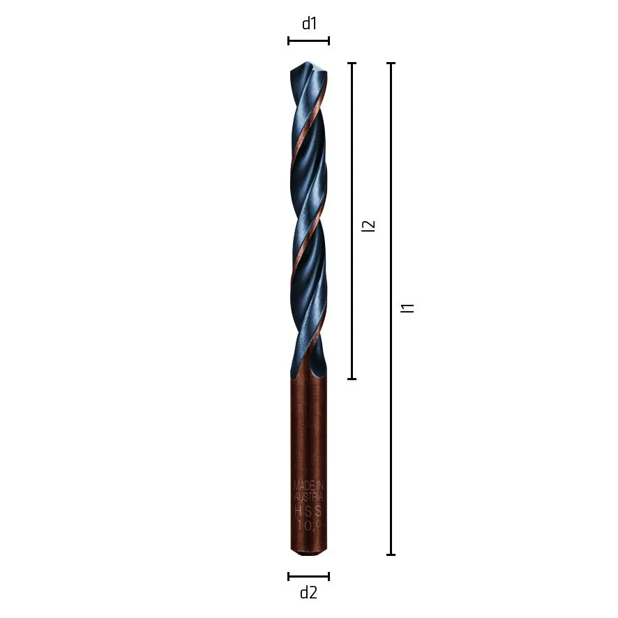 L30 Ø0,79 Spiralbohrer DIN 338 Sprint Master-2