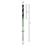 L600 Ø8 Schalungsbohrer Holzbohrer-2