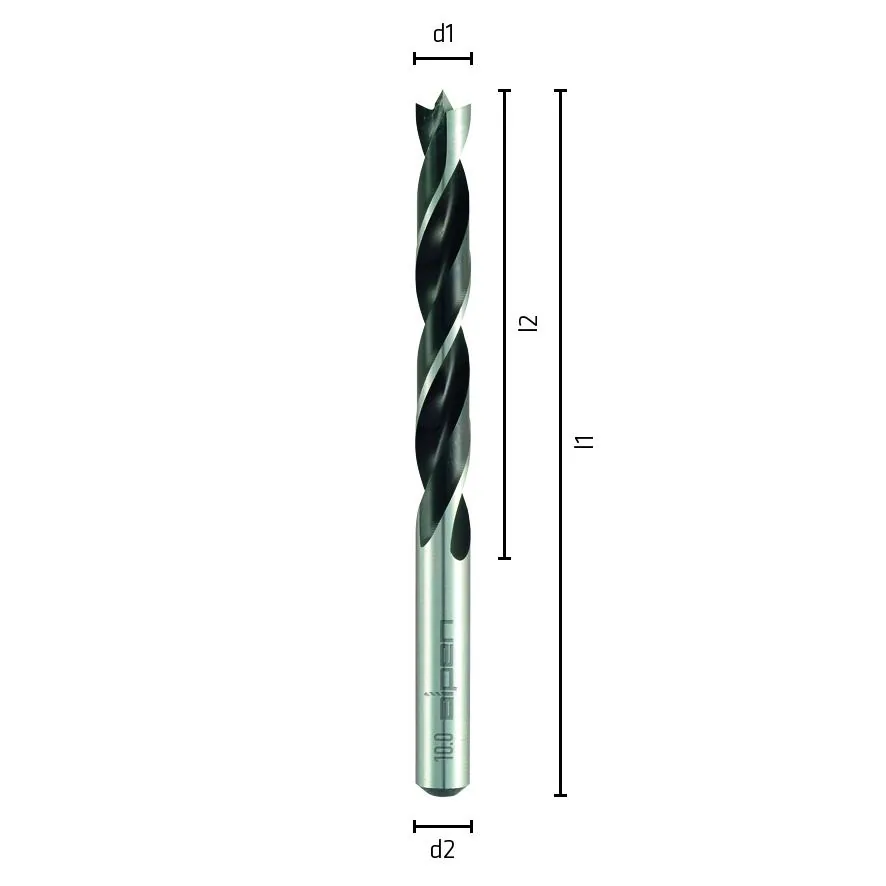 L125 Ø9 Holzspiralbohrer Holz-2