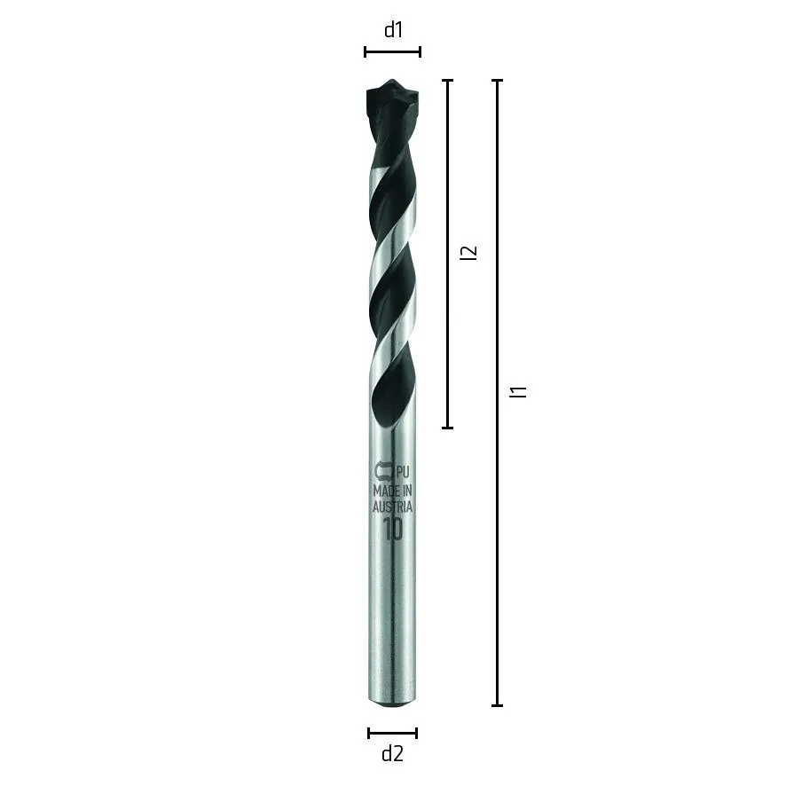 L150 Ø14 Hartmetall-Betonbohrer Profi Beton-2